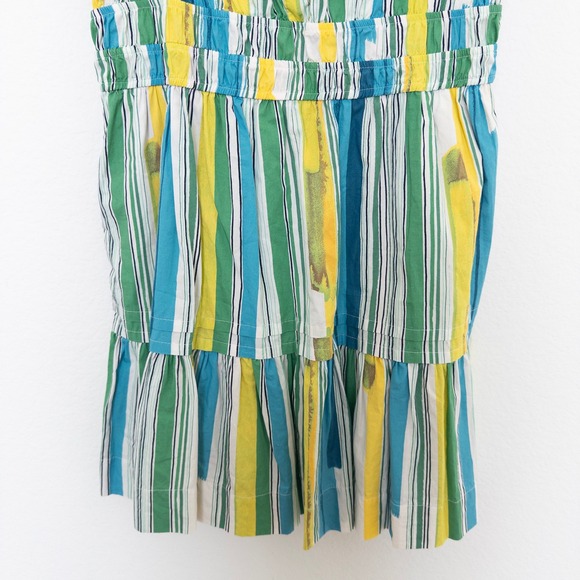 Striped Multicolor Mini Dress - Picture 3 of 10